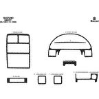 Meriç® Suzuki Swift Ön Torpido Kaplama 8 Parça 1991-1996