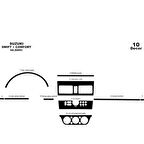 Meriç® Suzuki Swift Comfort Ön Torpido Kaplama 10 Parça 2005-2010