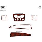 Meriç® Suzuki Liana Ön Torpido Kaplama 6 Parça 2001-2003