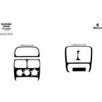 Meriç® Suzuki Ignis Ön Torpido Kaplama 5 Parça 2000-2003