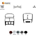 Meriç® Suzuki Ignis Ön Torpido Kaplama 5 Parça 2000-2003