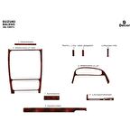 Meriç® Suzuki Baleno Ön Torpido Kaplama 9 Parça 1997-2006