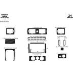 Meriç® Skoda Fabia Ön Torpido Kaplama 24 Parça 1999-2006