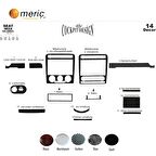 Meriç® Seat Ibiza Ön Torpido Kaplama 14 Parça 2002-2010