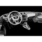 Meriç® Seat Ibiza / Cordoba Ön Torpido Kaplama 28 Parça 2010-›