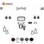 Meriç® Seat Ibiza / Cordoba Ön Torpido Kaplama 28 Parça 2010-›