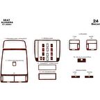 Meriç® Seat Alhambra Ön Torpido Kaplama 24 Parça 2000-›
