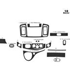 Meriç® Opel Vivaro Torpido Kaplama 18 Parça 2007-2011