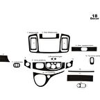 Meriç® Opel Vivaro Torpido Kaplama 18 Parça 2007-2011