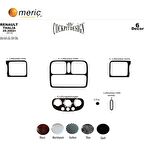 Meriç® Renault Thalia Ön Torpido Kaplama 6 Parça 2002-2005