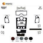 Meriç® Renault Megane 2 Ön Torpido Kaplama 17 Prç (Analog Klima) 03-09