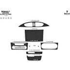 Meriç® Renault Laguna Ön Torpido Kaplama 7 Parça 2001-2005