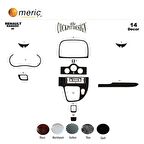 Meriç® Renault Kangoo Ön Torpido Kaplama Dijital 14 Parça 2009-2016