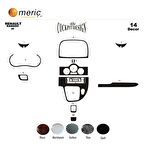 Meriç® Renault Kangoo Ön Torpido Kaplama Analog 14 Parça 2009-2016