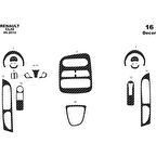Meriç® Renault Clio 4 Ön Torpido Kaplama 16 Parça 2012-2019