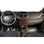 Meriç® Renault Clio 3 Ön Torpido Kaplama 9 Parça 2005-2012