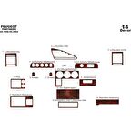 Meriç® Peugeot Partner Ön Torpido Kaplama 14 Parça 1996-2002