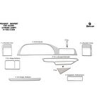 Meriç® Peugeot Expert/Scudo/Jumpy Ön Torpido Kaplama 9 Prç 96-06