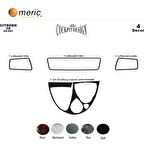 Meriç® Peugeot 807 Ön Torpido Kaplama 4 Parça 2002-2009