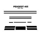 Meriç® Peugeot 405 Ön Torpido Kaplama 12 Parça 1986-1992