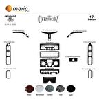 Meriç® Peugeot 207 Ön Torpido Kaplama 17 Parça 2007-›