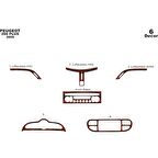 Meriç® Peugeot 206 Plus Ön Torpido Kaplama 6 Parça 2009-›