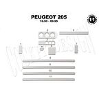 Meriç® Peugeot 205 Ön Torpido Kaplama 11 Parça 1990-1995