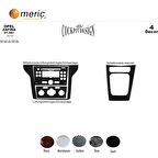 Meriç® Opel Zafira Ön Torpido Kaplama 4 Parça 2006-2010