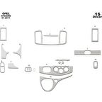 Meriç® Opel Vivaro Ön Torpido Kaplama 16 Parça 2011-2014