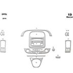 Meriç® Opel Vivaro Ön Torpido Kaplama 19 Parça 2015-›