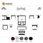 Meriç® Opel Astra F Ön Torpido Kaplama 16 Parça 1991-1998