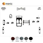 Meriç® Nissan Qashqai Ön Torpido Kaplama 17 Parça 2013-›