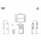 Meriç® Nissan Patrol Ön Torpido Kaplama 8 Parça 2000-2004