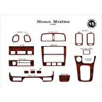Meriç® Nissan Maxima Ön Torpido Kaplama 15 Parça 1995-2000