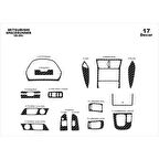 Meriç® Mitsubishi Spacerunner Ön Torpido Kaplama 17 Parça 1999-2004