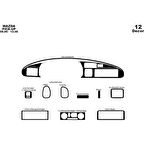 Meriç® Mazda Pick-Up Ön Torpido Kaplama 12 Parça 1999-2006