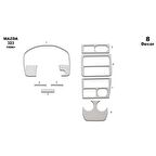 Meriç® Mazda 323 Ön Torpido Kaplama 8 Parça 1996-1999