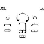 Meriç® Mazda 323 Fs Ön Torpido Kaplama 9 Parça 1998-2000