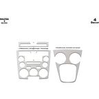 Meriç® Mazda 2 Ön Torpido Kaplama 4 Parça 2003-2006