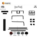 Meriç® Lada Samara Ön Torpido Kaplama 16 Parça 1999-2002