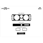 Meriç® Lada Jiguli Ön Torpido Kaplama 11 Parça 2014-2015