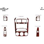 Meriç® Kia Cerato LX HB Ön Torpido Kaplama 7 Parça 2004-2007