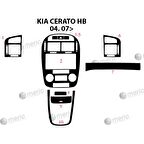 Meriç® Kia Cerato HB Ön Torpido Kaplama 10 Parça 2007-›