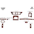 Meriç® Hyundai Sonata Ön Torpido Kaplama 11 Parça 2006-2008
