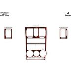 Meriç® Hyundai Getz Ön Torpido Kaplama 4 Parça 2002-2005