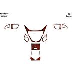 Meriç® Hyundai Elantra Ön Torpido Kaplama 9 Parça 2012-2016