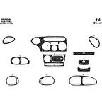 Meriç® Hyundai Elantra Ön Torpido Kaplama 14 Parça 1999-2000