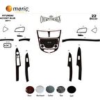 Meriç® Hyundai Accent Blue Ön Torpido Kaplama 22 Parça 2011-›