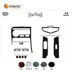 Meriç® Honda Jazz Ön Torpido Kaplama 14 Parça 2004-2007