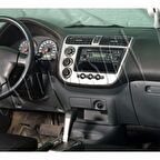 Meriç® Honda Civic Ön Torpido Kaplama 10 Parça 2001-2006